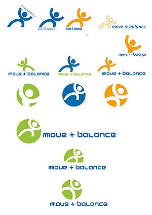 Logo Design Move & Balance