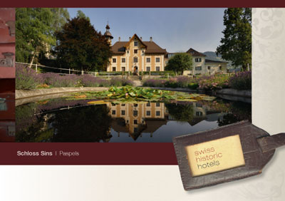 Postkarte Swiss Historic Hotels Postkarten