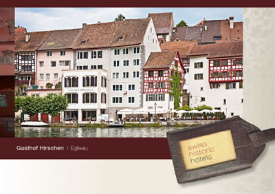 Postkarte Swiss Historic Hotels Postkarten