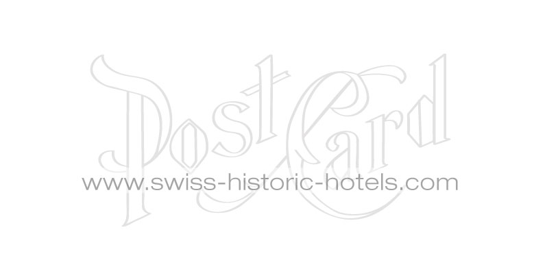 Postkarten Stempel Swiss Historic Hotels Postkarten